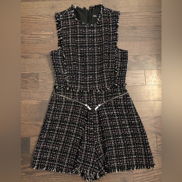 HOST PICK ✨ Zara Tweed romper - Picture 3 of 8